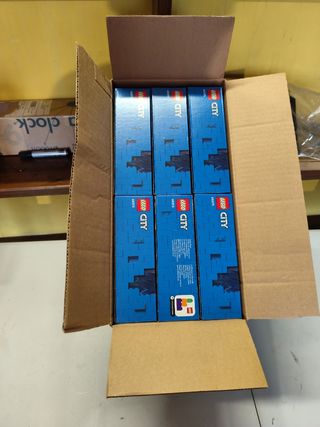 Lote caja de Lego 6 Unidades 