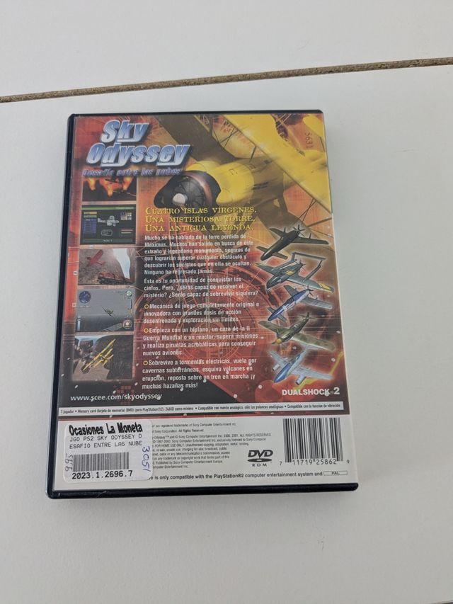 Sky Odyssey ps2