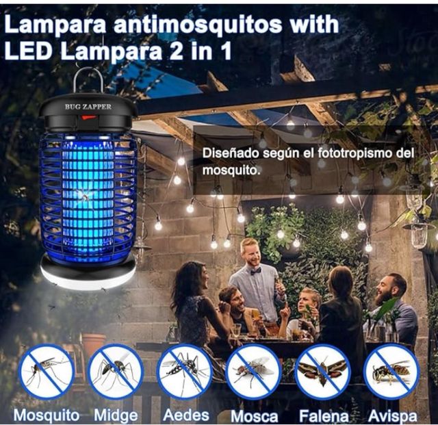LAMPARA ANTIMOSQUITOS NUEVA A ESTRENAR