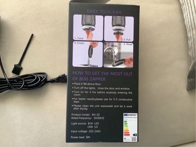 LAMPARA ANTIMOSQUITOS NUEVA A ESTRENAR