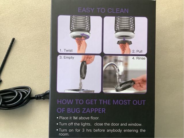 LAMPARA ANTIMOSQUITOS NUEVA A ESTRENAR