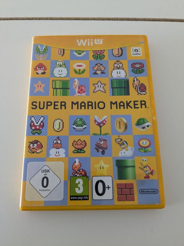 Super Mario maker wii u