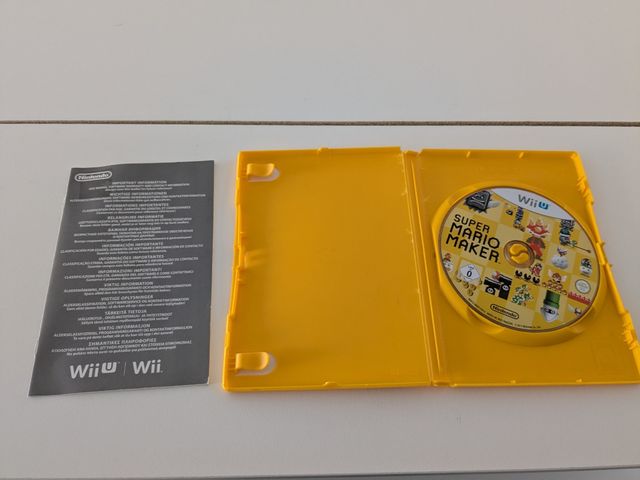 Super Mario maker wii u