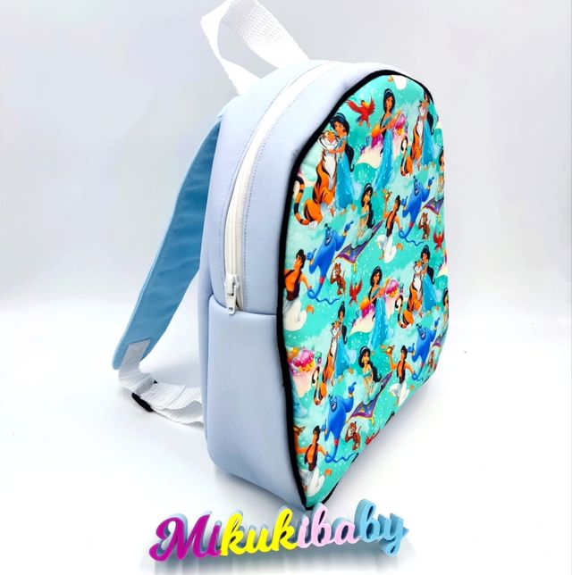 LIQUIDACION!! Mochila Infantil Aladin y Jazzmin