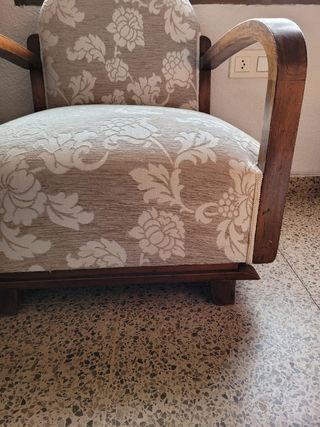 Butaca antigua restaurada