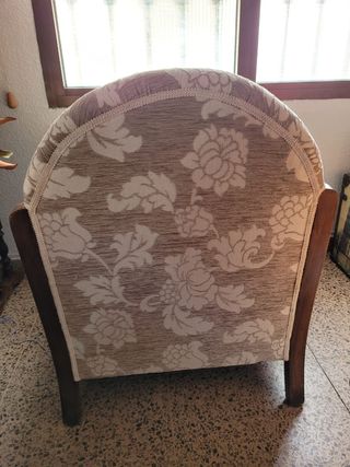 Butaca antigua restaurada