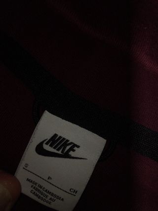 Felpa Nike tech bordeaux