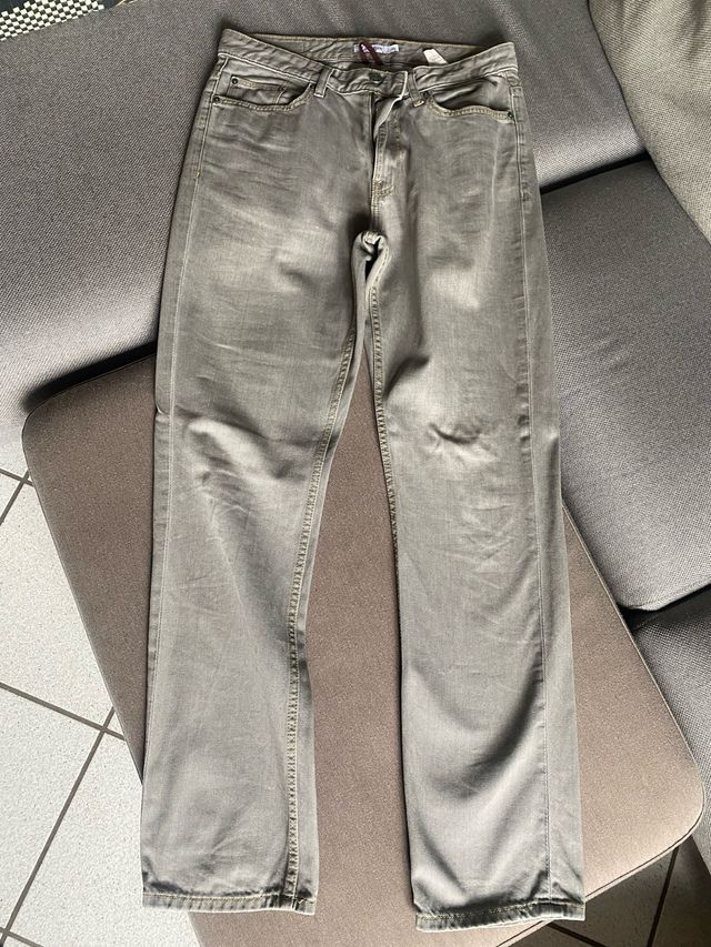 Jeans uomo grigio taglia 48