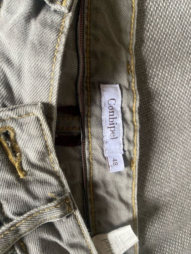 Jeans uomo grigio taglia 48