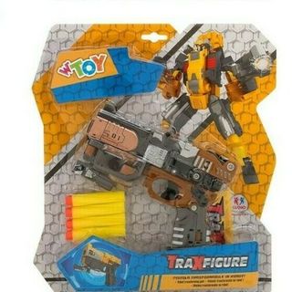 Toy pistol gun robot Transformer model traxifigure