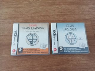 2 JUEGOS BRAIN TRAINING NINTENDO DS