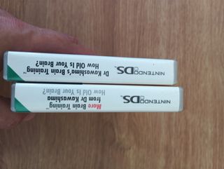 2 JUEGOS BRAIN TRAINING NINTENDO DS