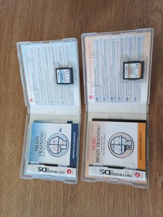 2 JUEGOS BRAIN TRAINING NINTENDO DS