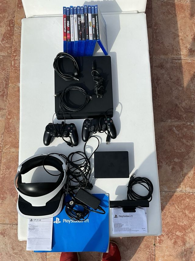 PLAY STATION 4 1 TB MAS GAFAS VR Y JUEGOS