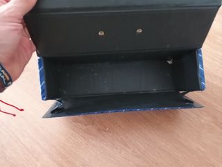 Antiguo maletín para guardar cassetes