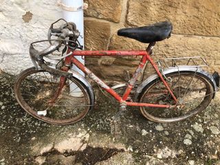 rebajada vintage.Bicicleta carreras niño antigua.