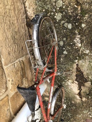 rebajada vintage.Bicicleta carreras niño antigua.