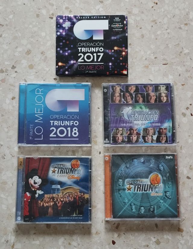 OPERACION TRIUNFO - 9 CD por solo 7Euros