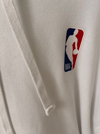 Sudadera Nike NBA blanca logo oficial talla M