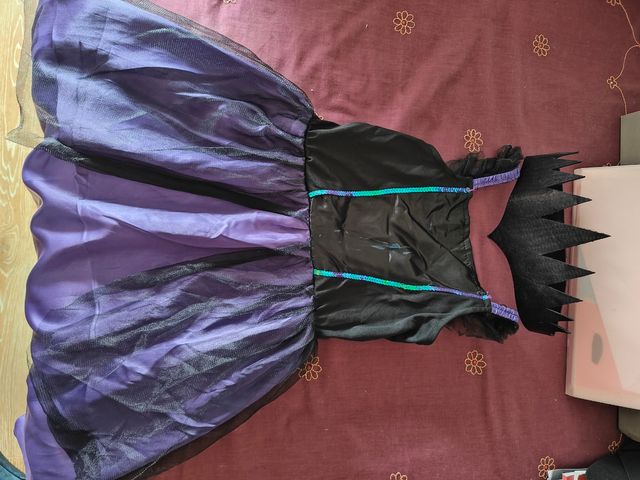 Disfraz bruja, Maléfica y Ana frozen