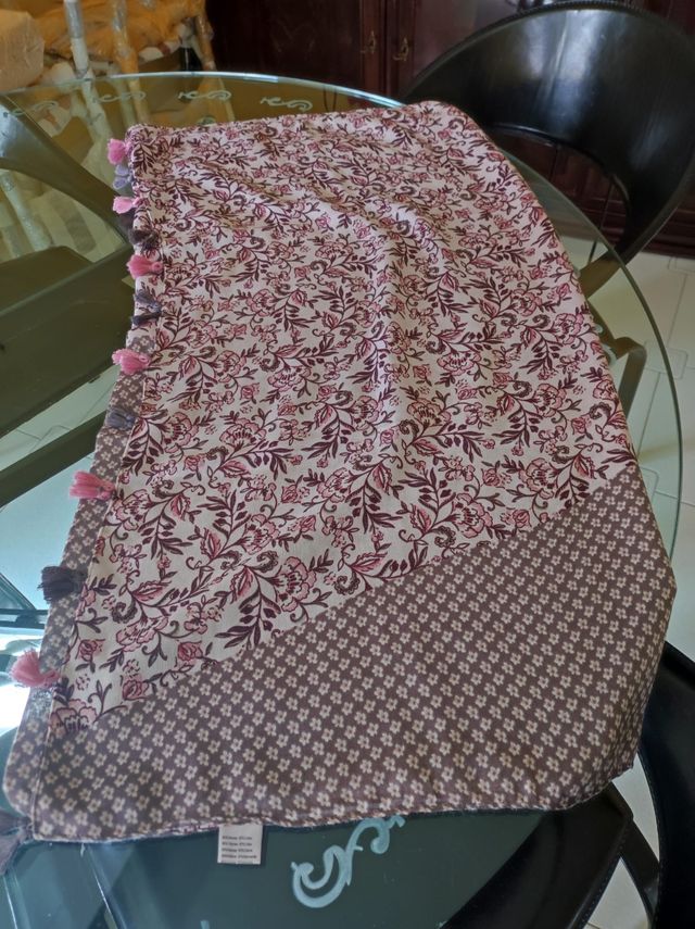 Foulard donna fantasia floreale