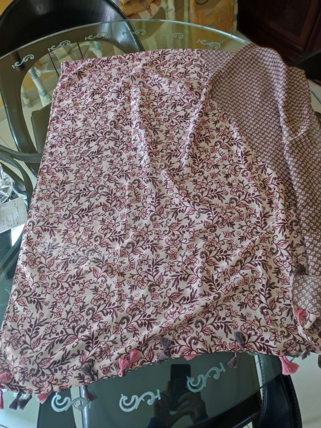 Foulard donna fantasia floreale