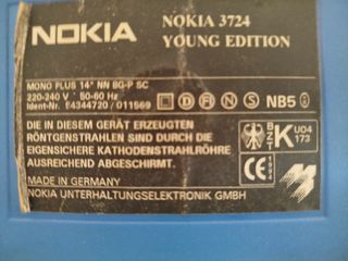 TELEVISIÓN VINTAGE AÑOS 90 NOKIA FUNCIONA!