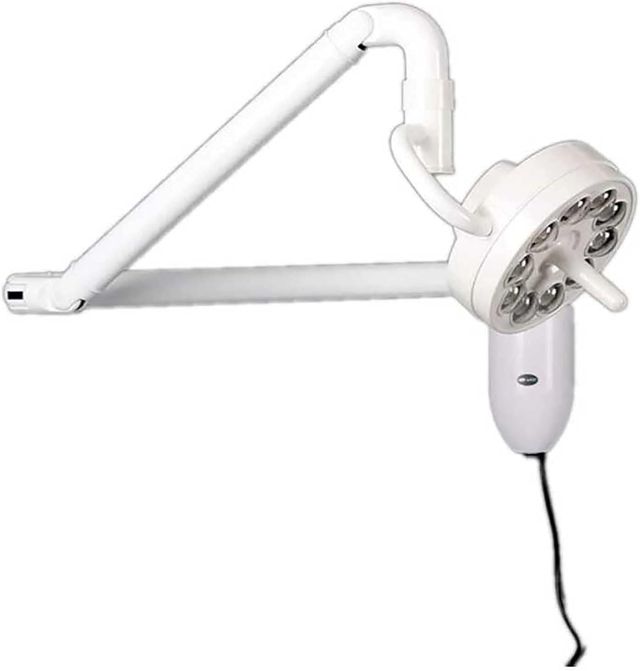 Lampada chirurgica senza ombra montata a parete