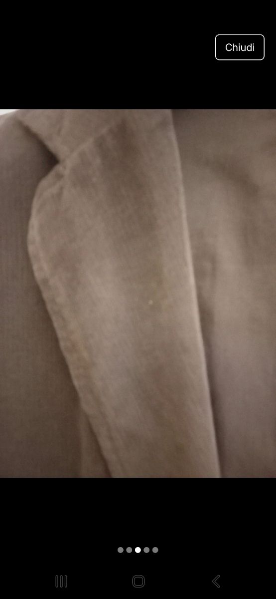 Giacca velluto sisley