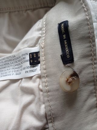 Pantalón flare mujer