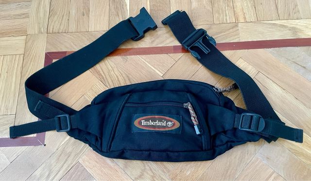 Riñonera Timberland vintage negra