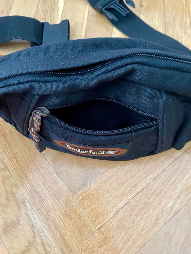Riñonera Timberland vintage negra