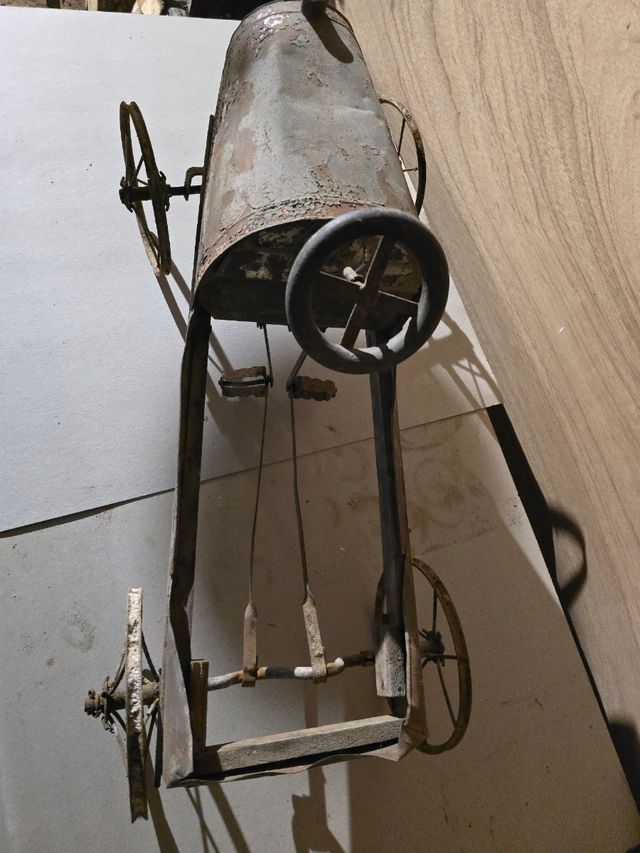 Peças únicas de bicicletas antigas