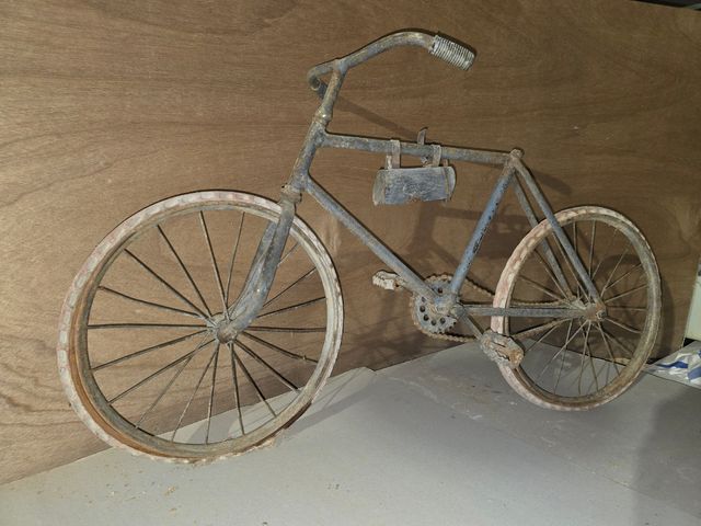 Peças únicas de bicicletas antigas