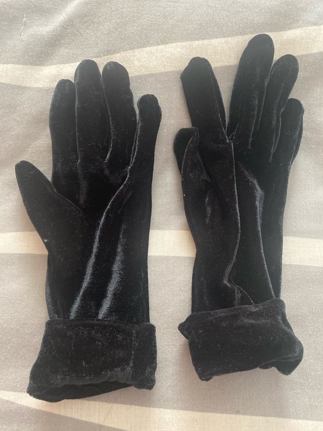 Guantes terciopelo