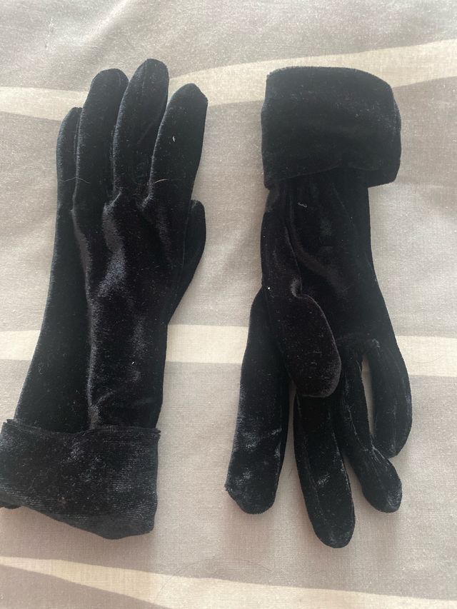 Guantes terciopelo