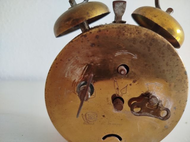 RELOJ DESPERTADOR VINTAGE MARCA JERGER