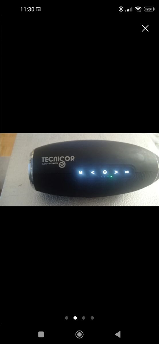 Altavoz bluetooth speaker.