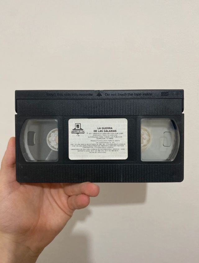 VHS star wars castellano 