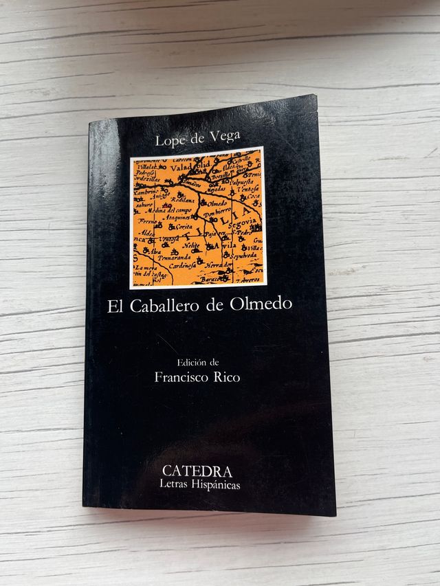 libro el caballero de olmedo