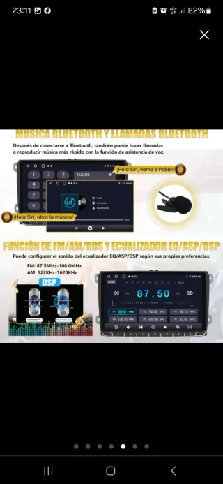 Pantalla Táctil Grupo VAG.