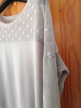 Jersey oversize calado