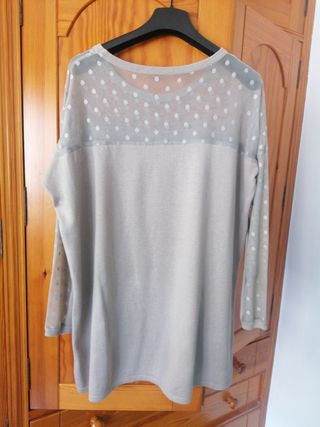 Jersey oversize calado