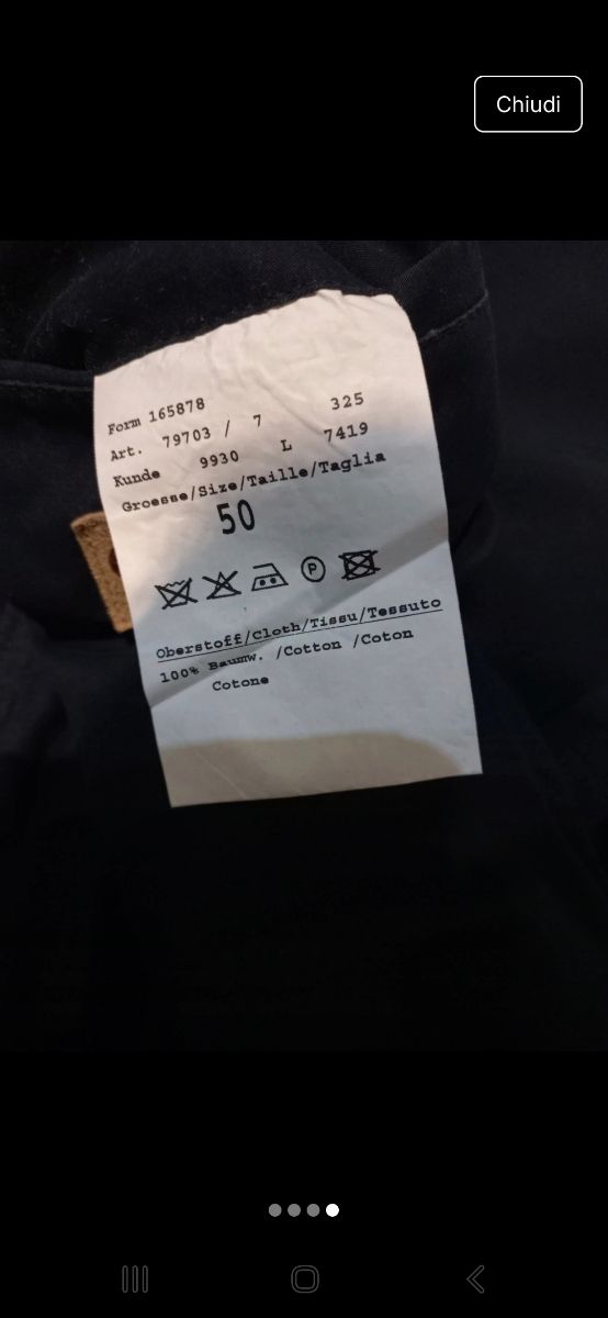 Giacca uomo Odermark