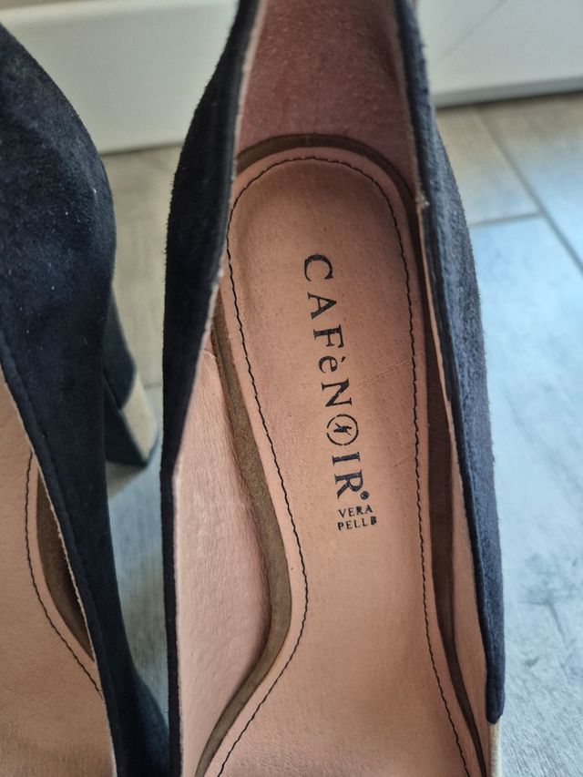 Scarpe cafenoir con tacco