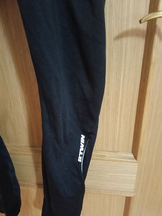 Dos pantalones de ciclismo culotes 