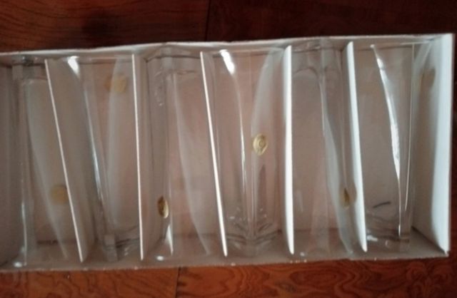 Bicchieri cristal art Vintage 90s