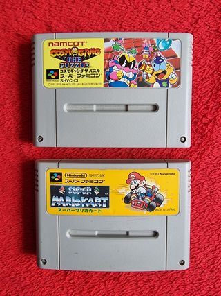 Super Famicom Lote Juegos