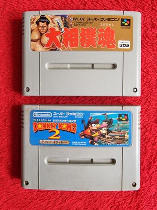 Super Famicom Lote Juegos