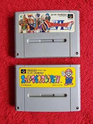 Super Famicom Lote Juegos